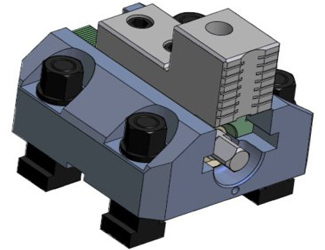 Jaw boxes for vertical and horizontal machine